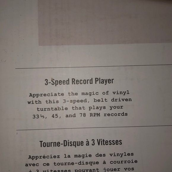 -SOLD- Urban Outfitters Record Player - Picture 7 of 10